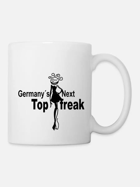 germany next top freak - Tasse - Weiß