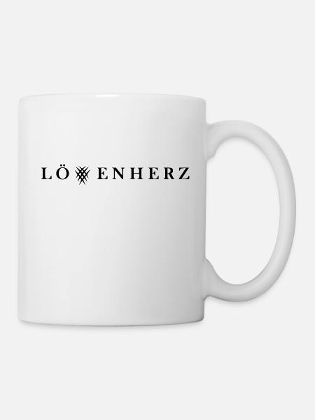 LÖWENHERZ - Tasse - Weiß