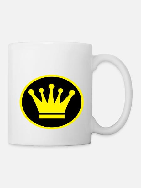 Krone - Tasse - Weiß