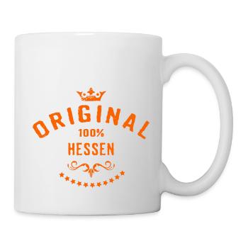 Städte Motiv Hessen RAHMENLOS City Geschenk - Tasse - Weiß - Rechts