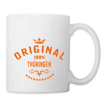 Städte Motiv Thüringen RAHMENLOS City Geschenk - Tasse - Weiß - Rechts