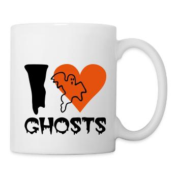 Halloween - Geist - Tasse - Weiß - Rechts