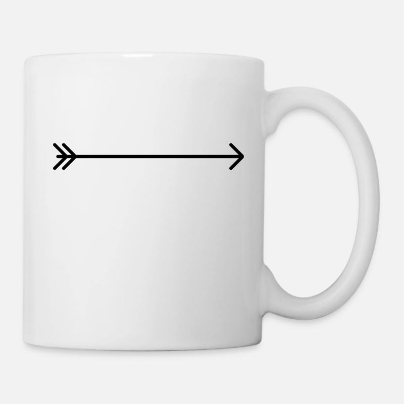 arrow - Tasse - Weiß
