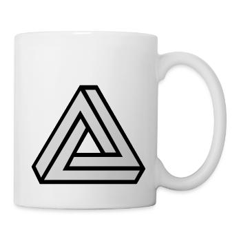 Triangle_v1 - Tasse - Weiß - Rechts
