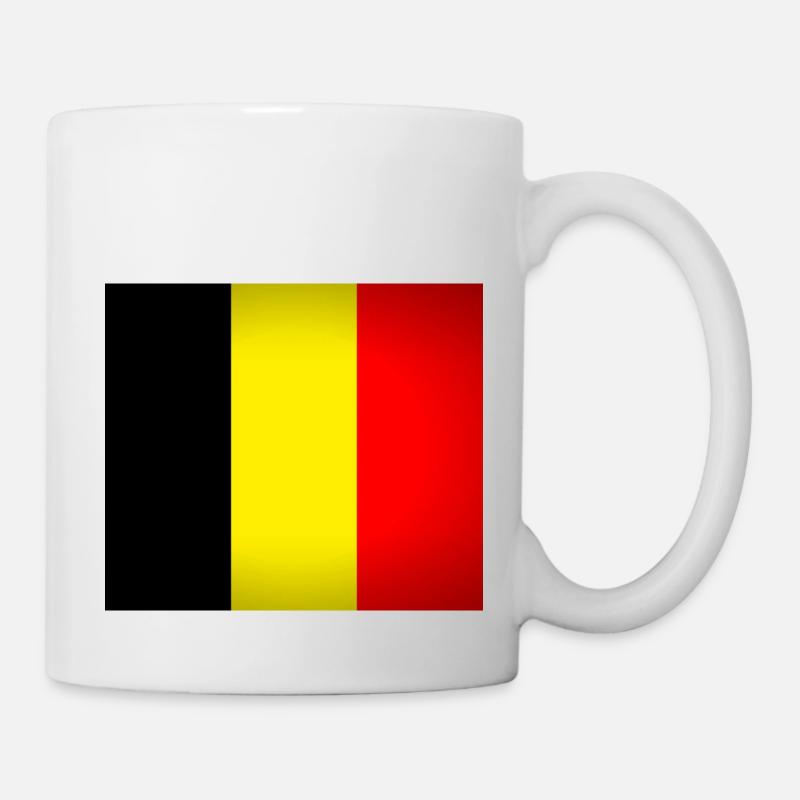 Belgique - Mug blanc - blanc