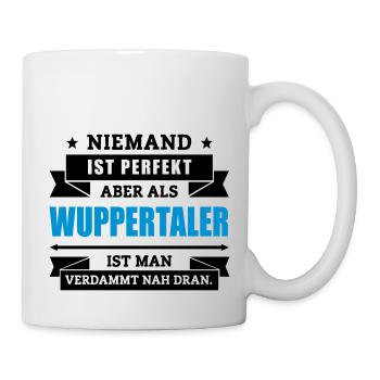 Funshirt Wuppertal - Tasse - Weiß - Rechts