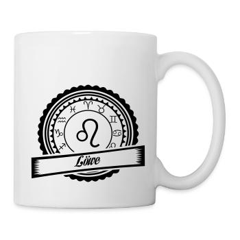 Mein Sternzeichen ist - Löwe - Tasse - Weiß - Rechts