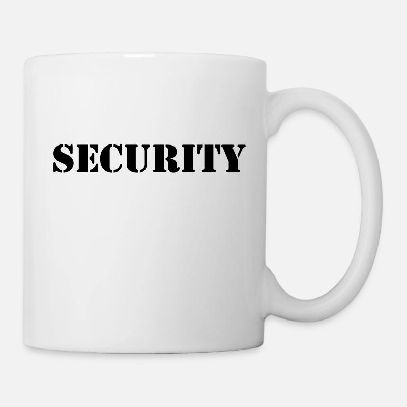 Security - Tasse - Weiß