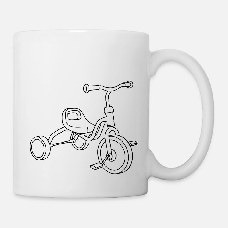Kinderdreirad - Tasse - Weiß