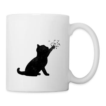 Cat Shadow - Mug blanc - blanc - Droite