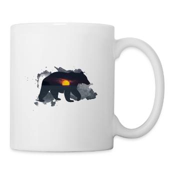 ours - Mug blanc - blanc - Droite