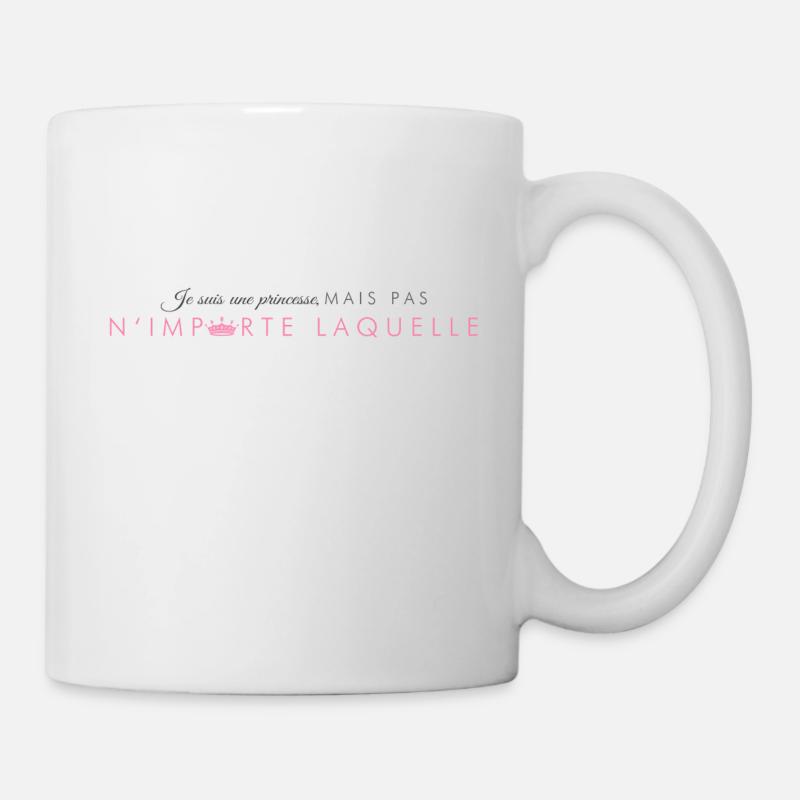 Je suis une princesse - Mug blanc - blanc