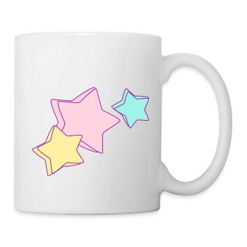 Unicorn Stars - Tasse - Weiß - Rechts