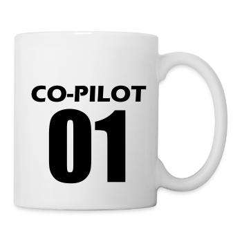 Co-Pilot Partnerlook - Mug - white - Right