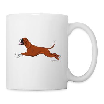 Boxer Dog 3 - Mug - white - Right