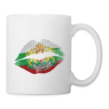 Kuss (Bulgarien / Bulgaria) - Tasse - Weiß - Rechts