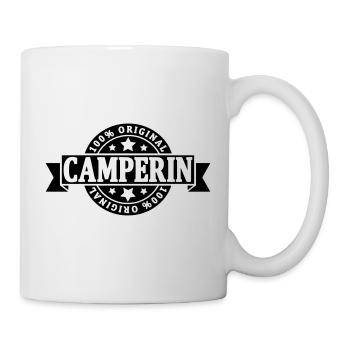Camperin - Tasse - Weiß - Rechts
