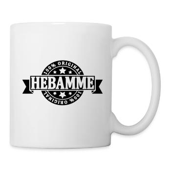 Hebamme - Tasse - Weiß - Rechts