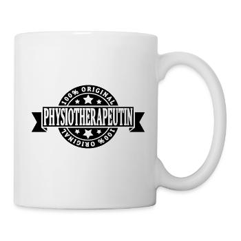 Physiotherapeutin - Tasse - Weiß - Rechts