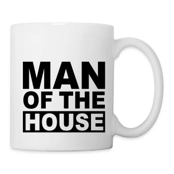 MAN OF THE HOUSE - Tasse - Weiß - Rechts