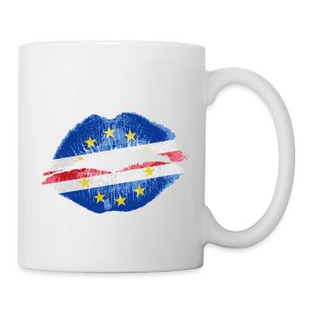 Kuss (Kap Verde / Cap Verde) - Tasse - Weiß - Rechts