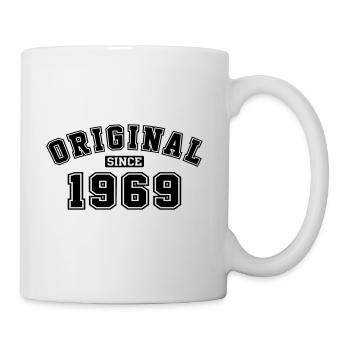 Original Since 1969 Vintage Birthday Birthday - Mug - white - Right