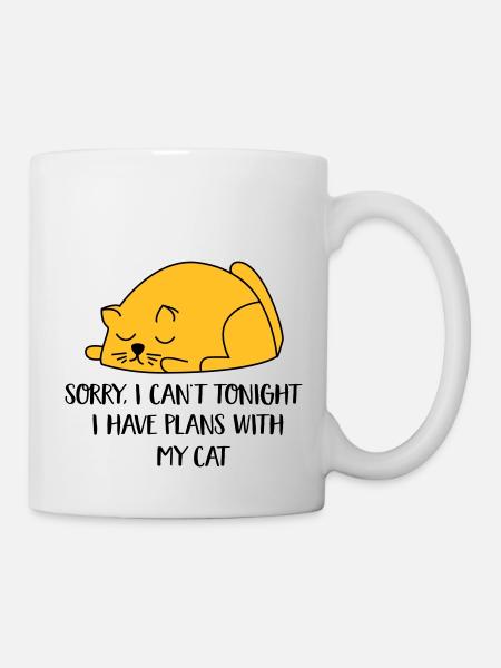 2541614 129996413 cat - Mug - white