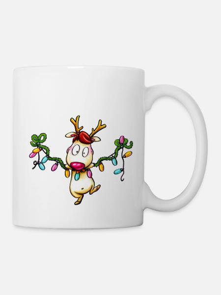 rentier - Tasse - Weiß
