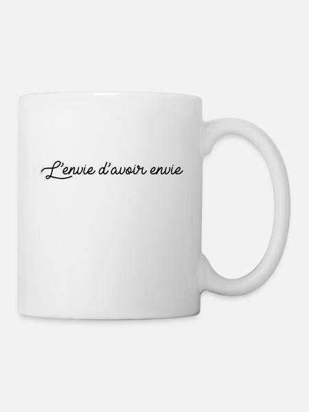L'envie d avoir envie - Mug blanc - blanc