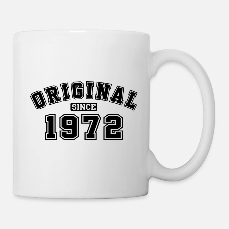 Original Since 1972 College Style - Mug blanc - blanc