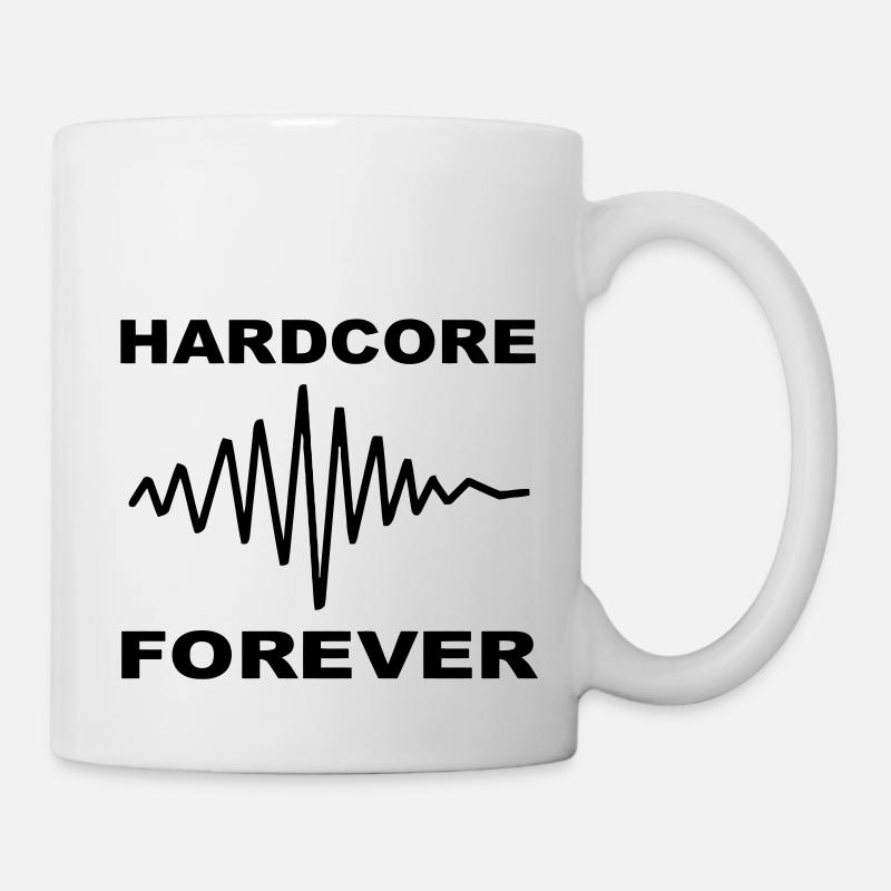 Hardcore toujours - Mug blanc - blanc