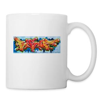 Bigup Graffiti Piece Streetart Style - Mug - white - Right