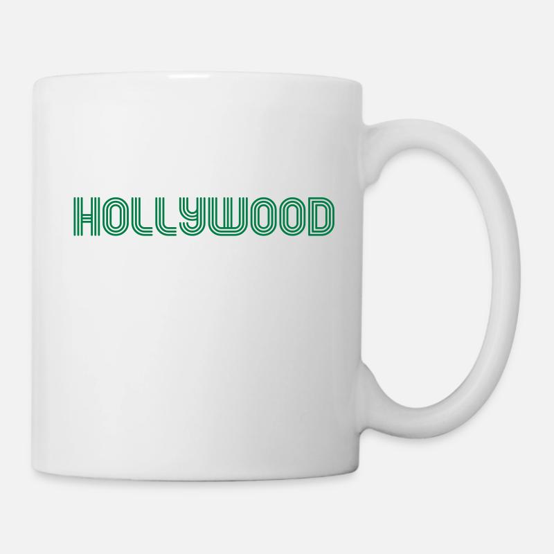 hollywood 70 fontes - Mug blanc - blanc