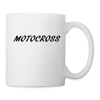 motocross - Mug blanc - blanc - Droite