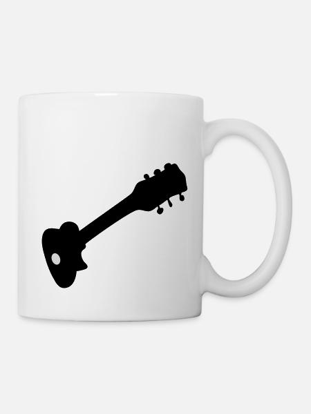 guitar - Mug - white