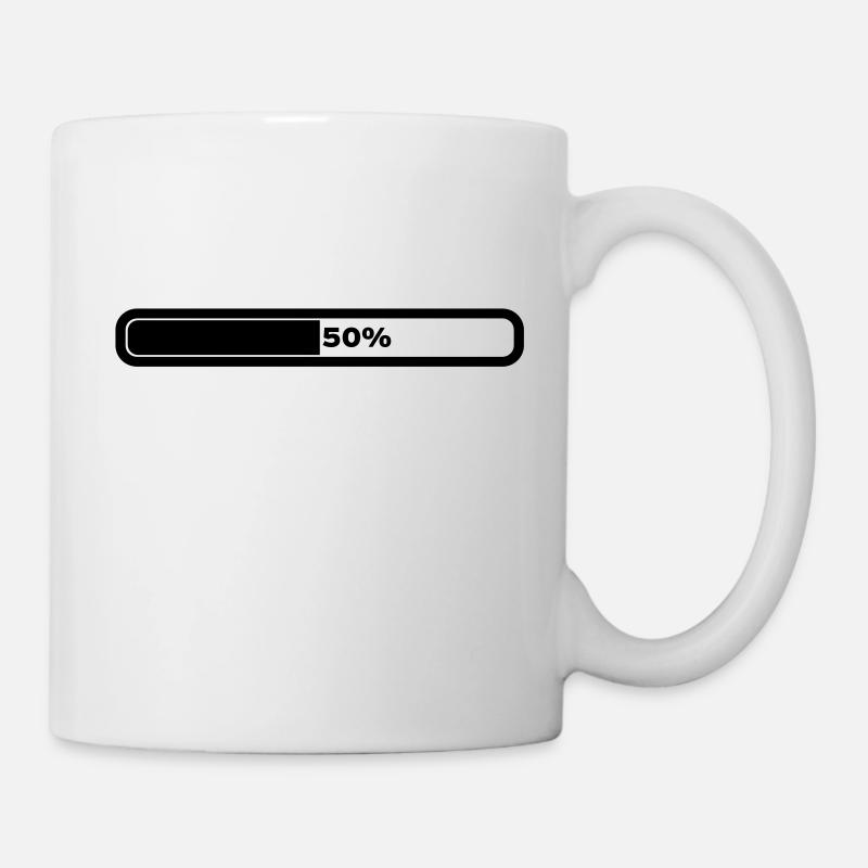 50 % Loaded - Tasse - Weiß