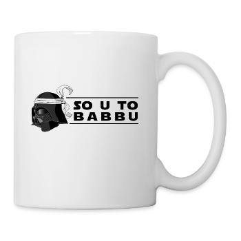 so u to babbu - Mug blanc - blanc - Droite