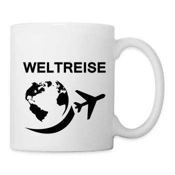 World travel - Mug - white - Right