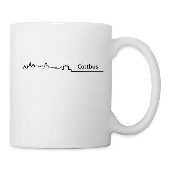 Cottbus skyline - Mug - white - Right