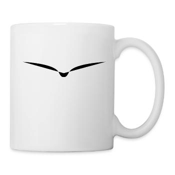 Vogel - Tasse - Weiß - Rechts