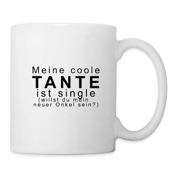 Children's motif "My cool aunt" - Mug - white - Right