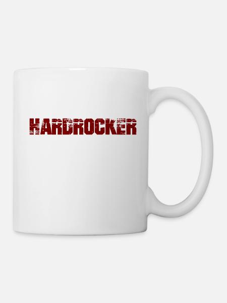 Hardrocker - Tasse - Weiß