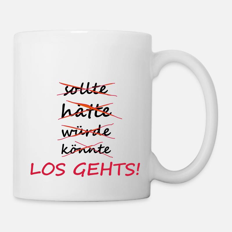 motivation - Mug blanc - blanc