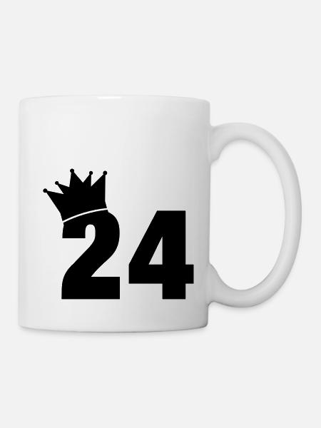 24_krone_f1 - Tasse - Weiß