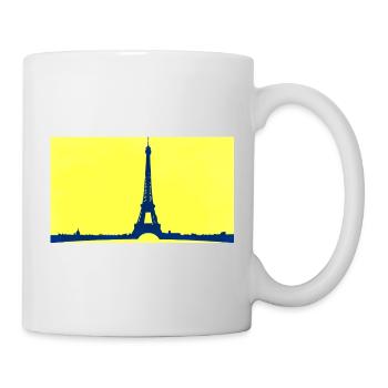Eiffel Tower in abstract - Mug - white - Right