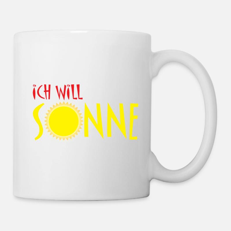 I want sun - Mug - white
