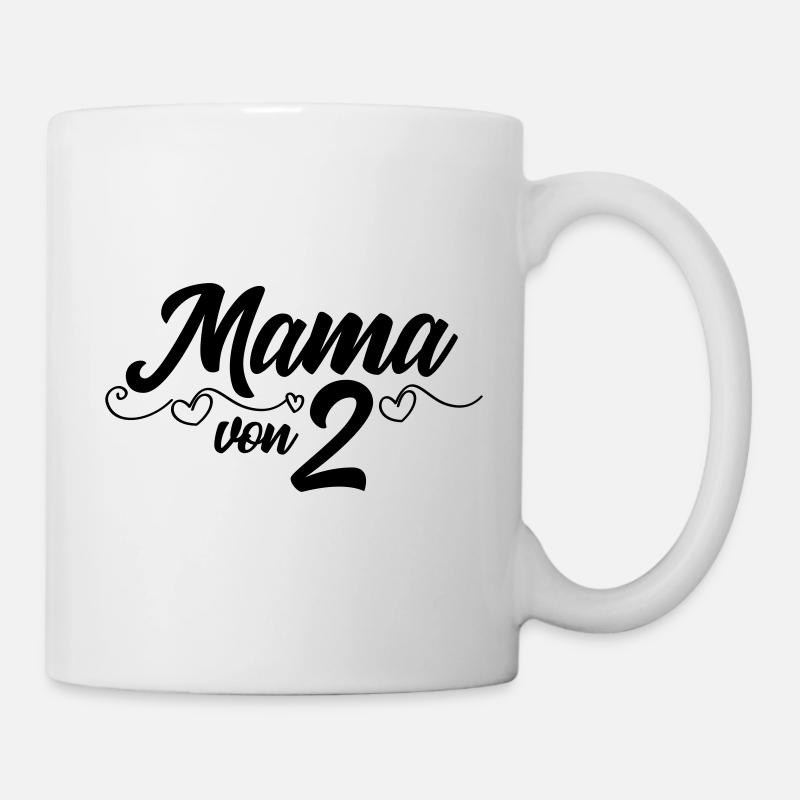 Mom of Two - Twin Mom - Mug - white