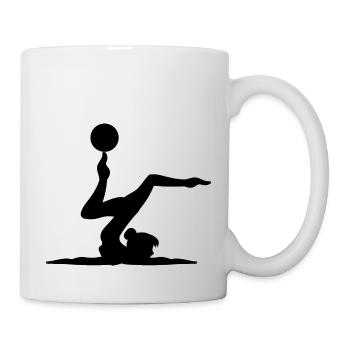 Gymnastik Turnen Akrobatik Geräteturnen Sport - Tasse - Weiß - Rechts