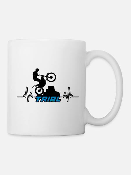 trial motocross - Mug - white