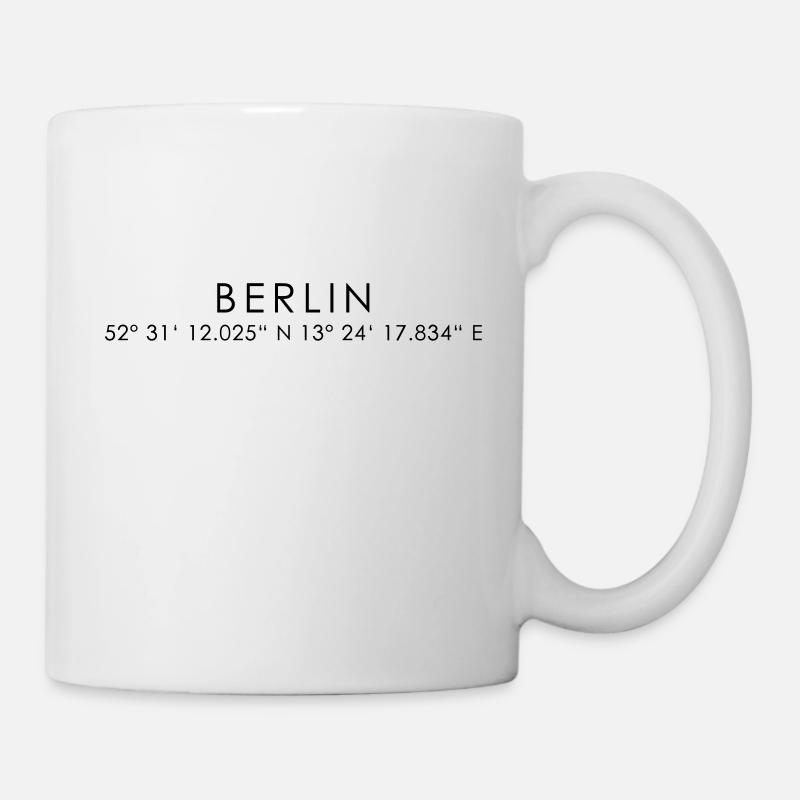 BERLIN - Tasse - Weiß